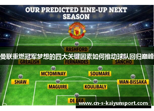 曼联重燃冠军梦想的四大关键因素如何推动球队回归巅峰